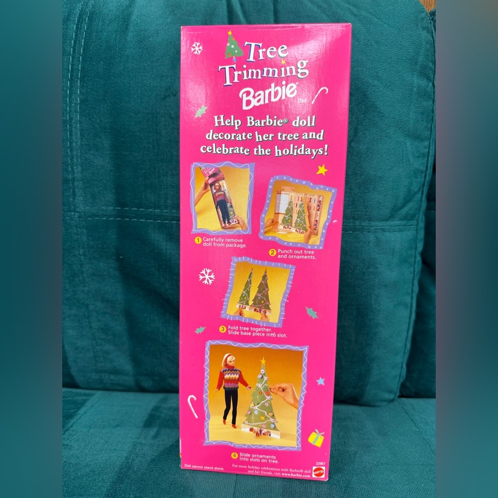 Barbie 1998 Tree Trimming Special Edition Doll - Picture 2 of 5